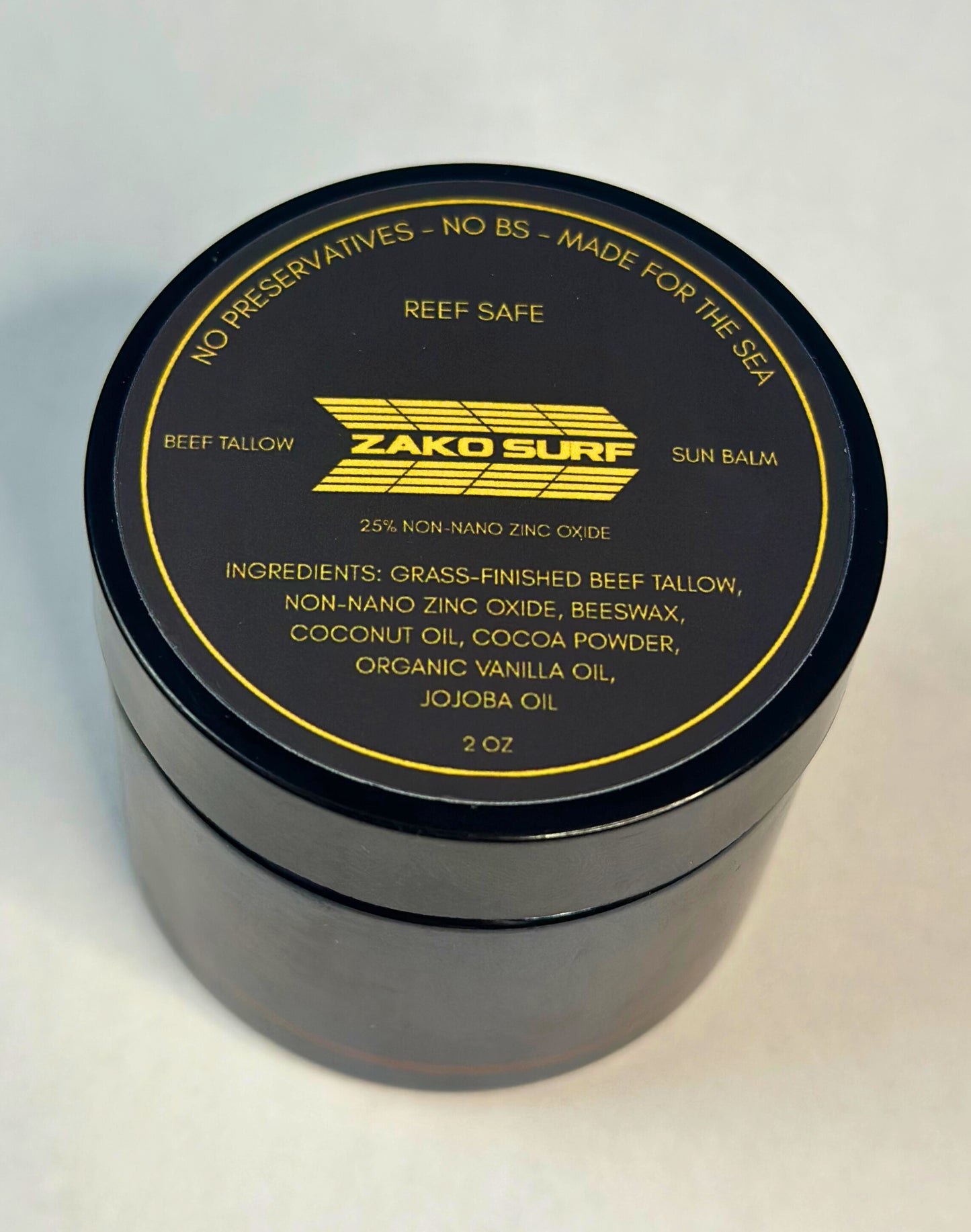 Beef Tallow Sun Balm - 2 oz