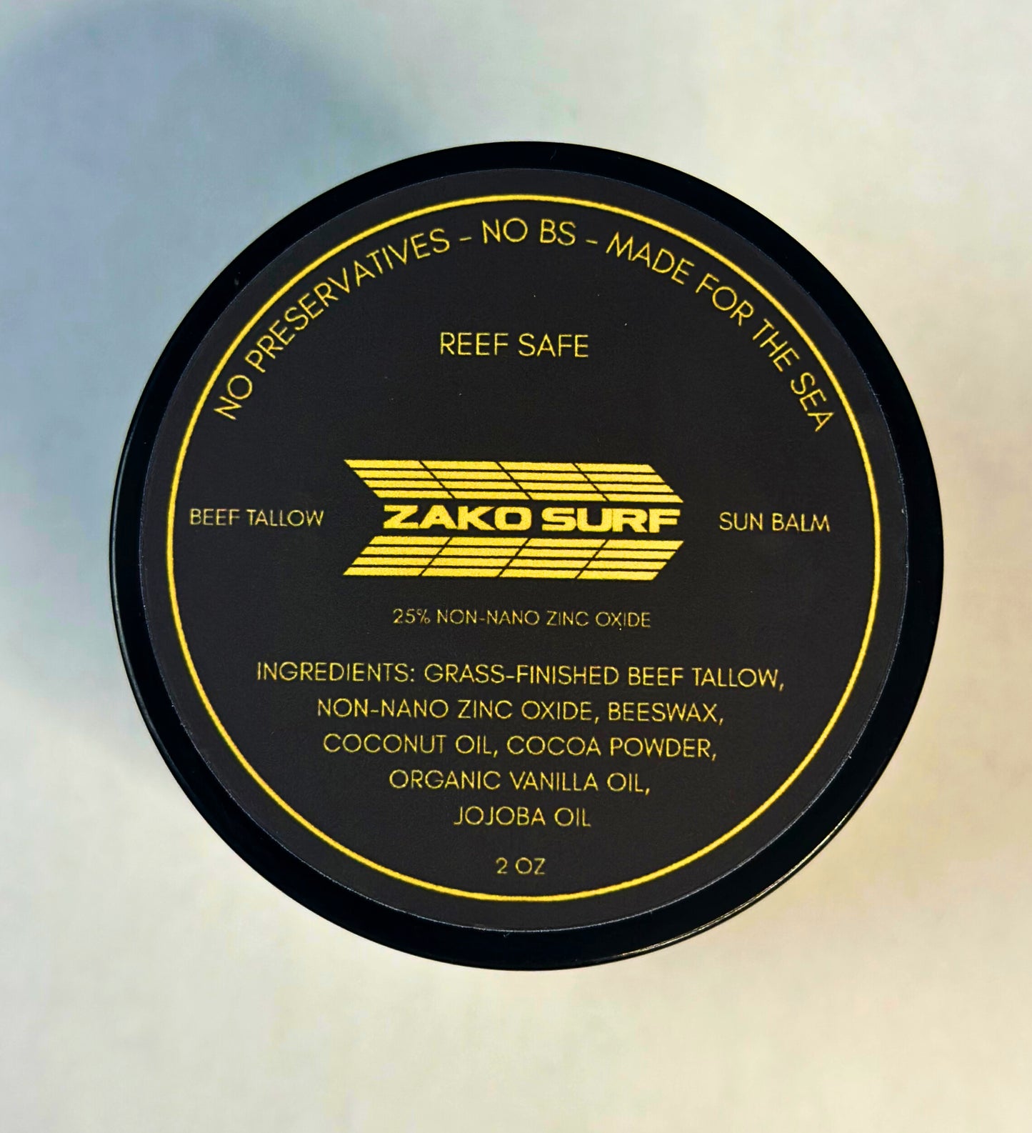 Beef Tallow Sun Balm - 2 oz