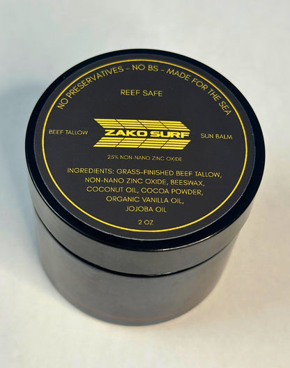 Beef Tallow Sun Balm - 2 oz
